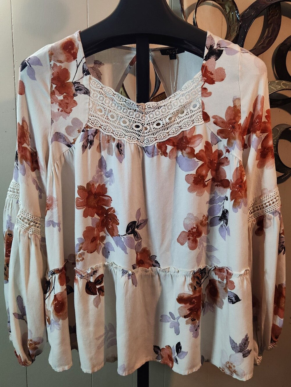 ODDY Pretty Floral Top